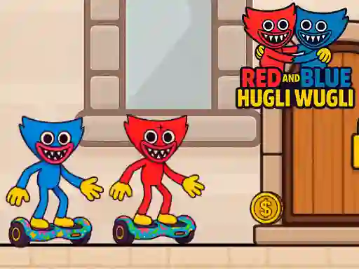 Red and Blue Hugli Wugli — δωρεάν online παιχνίδι