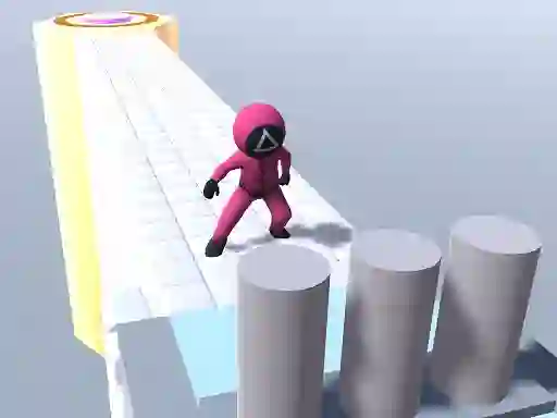 Squid Gamer Runner Obstacle — δωρεάν online παιχνίδι