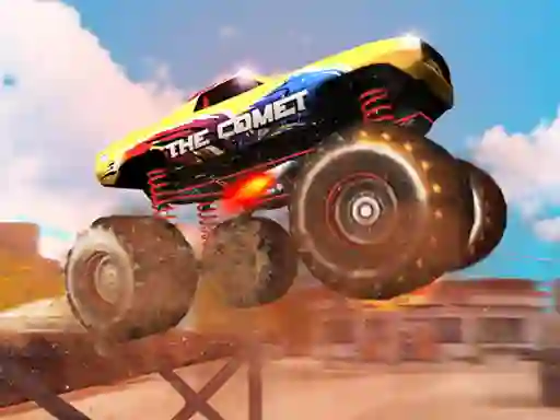 Monster Truck Stunt Racer — δωρεάν online παιχνίδι
