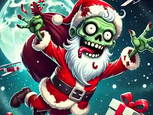Flappy Zombie Santa Christmas Game — δωρεάν online παιχνίδι