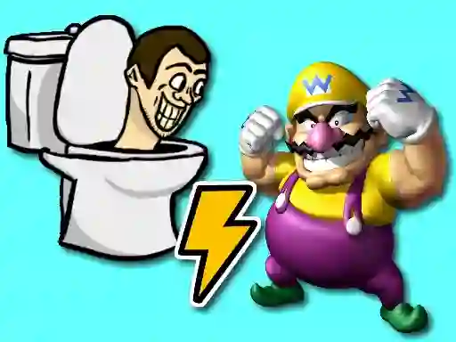 Skibidi Toilet vs Wario — δωρεάν online παιχνίδι