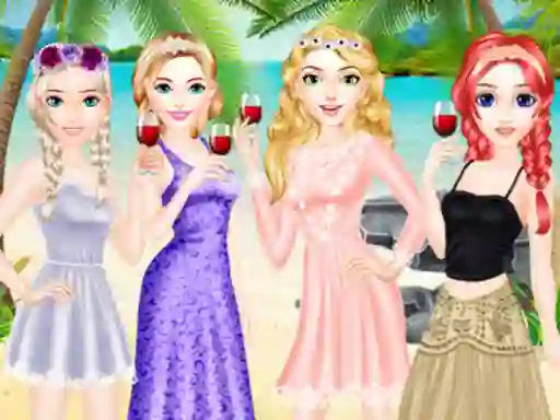 School Graduation Beach Party — δωρεάν online παιχνίδι
