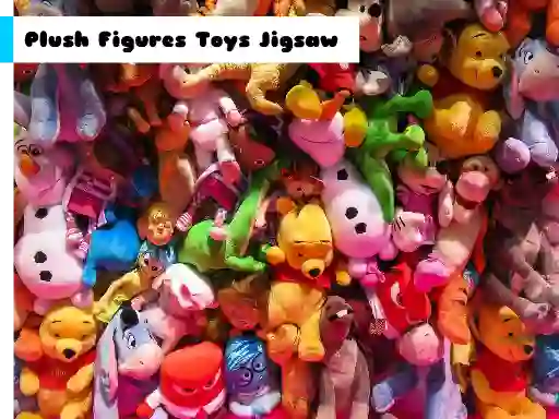 Plush Figures Toys Jigsaw — δωρεάν online παιχνίδι