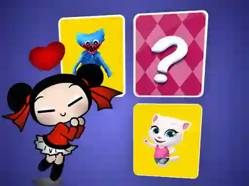 Pucca Memory Card Match — δωρεάν online παιχνίδι