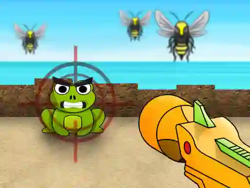 Bubble Gun Beach — δωρεάν online παιχνίδι