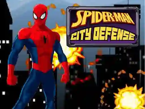 Spiderman City Defense — δωρεάν online παιχνίδι
