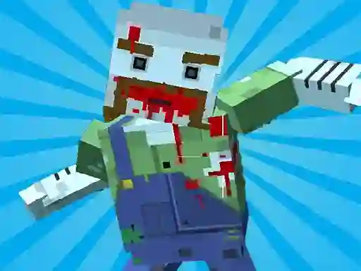 Blocky Gun Warfare Zombie — δωρεάν online παιχνίδι