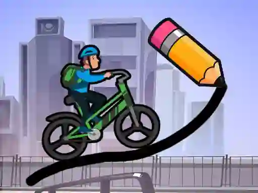 Draw The Bike Bridge — δωρεάν online παιχνίδι