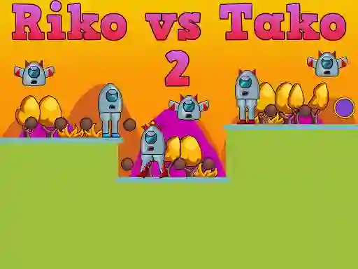 Riko vs Tako 2 — δωρεάν online παιχνίδι