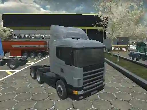 American 18 Wheeler Truck Sim — δωρεάν online παιχνίδι