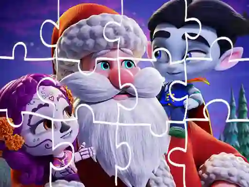Super Monsters Christmas Jigsaw — δωρεάν online παιχνίδι