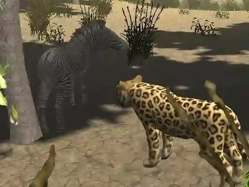 African Cheetah Hunting Simulator — δωρεάν online παιχνίδι