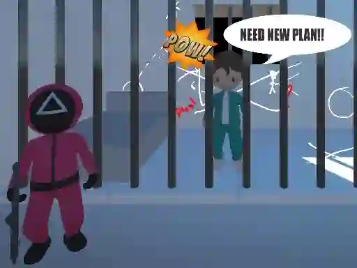 Escape Plan in Squid Game — δωρεάν online παιχνίδι