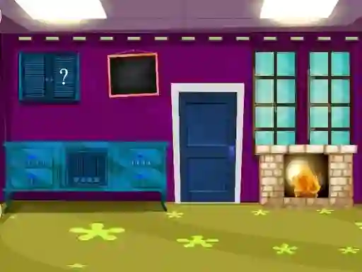 Purple House Escape — δωρεάν online παιχνίδι