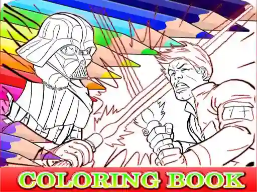 Coloring Book for Darth Vader — δωρεάν online παιχνίδι