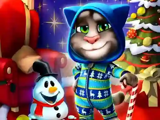 Christmas Tom Spot The Difference — δωρεάν online παιχνίδι
