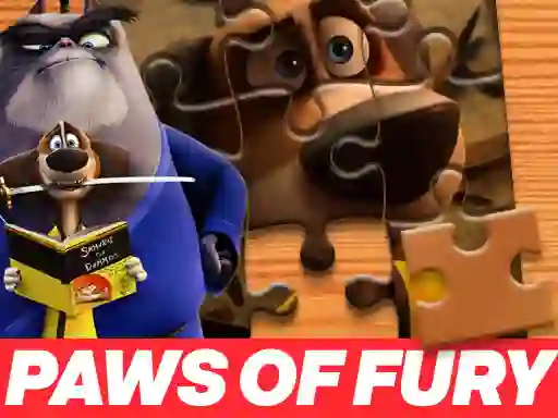 Paws of Fury The Legend of Hank Jigsaw Puzzle — δωρεάν online παιχνίδι