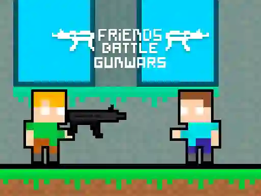 Friends Battle Gunwars — δωρεάν online παιχνίδι