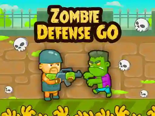 Zombie Defense GO — δωρεάν online παιχνίδι