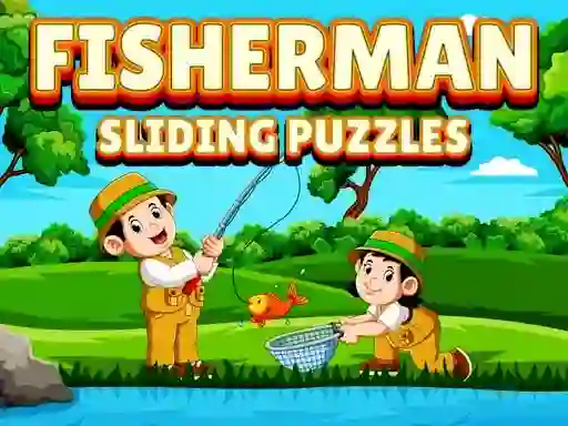 Fisherman Sliding Puzzles — δωρεάν online παιχνίδι