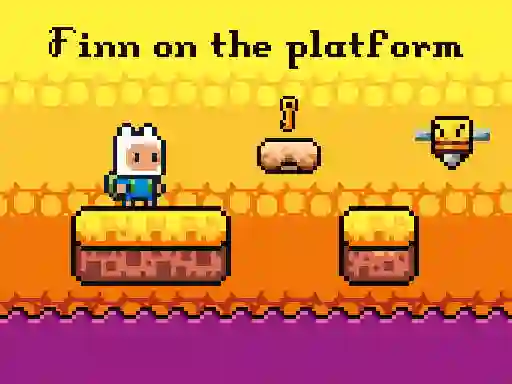 Finn on the platform — δωρεάν online παιχνίδι