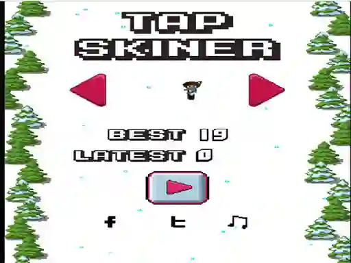Tap Skier — δωρεάν online παιχνίδι