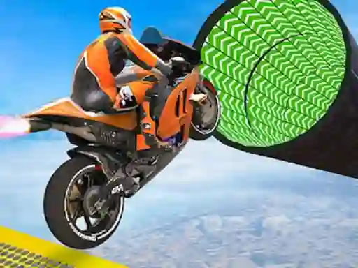 Motorcycle Stunts Drive — δωρεάν online παιχνίδι