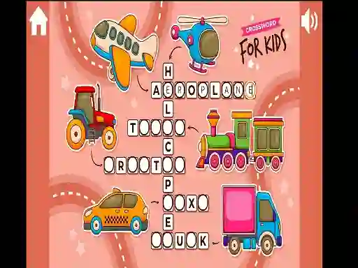 Crossword for Kids — δωρεάν online παιχνίδι