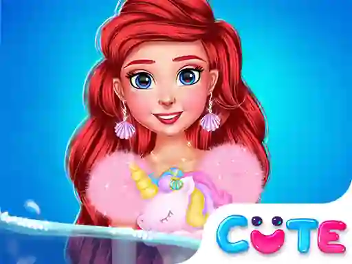 Princess Turned Into Mermaid — δωρεάν online παιχνίδι