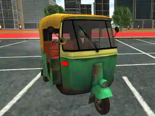 TukTuk Rickshaw City Driving Sim — δωρεάν online παιχνίδι