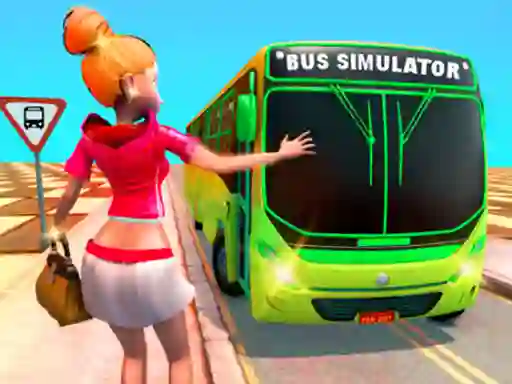 Passenger Bus Taxi Driving Simulator — δωρεάν online παιχνίδι