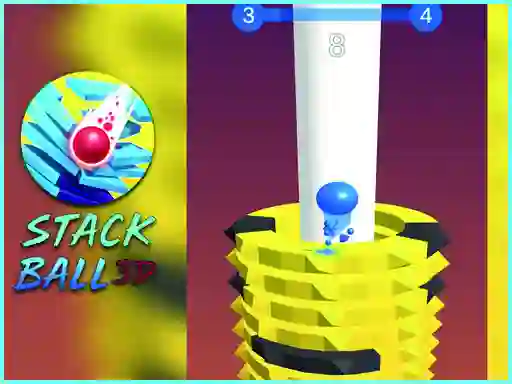 Stack Bounce Ball 3d — δωρεάν online παιχνίδι