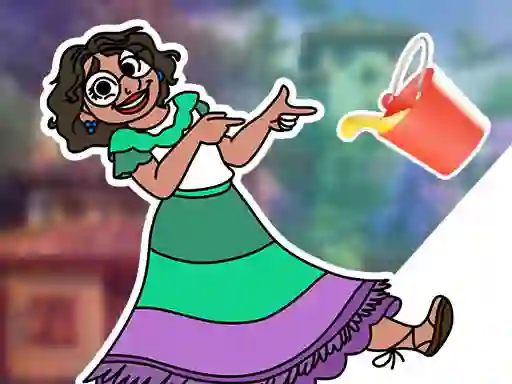 Encanto Coloring Book — δωρεάν online παιχνίδι