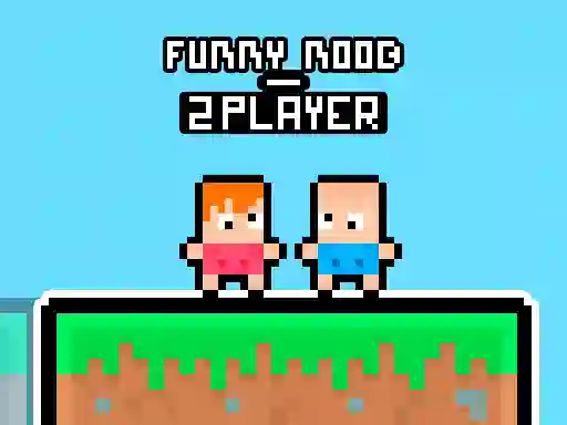 Funny Noob 2 Player — δωρεάν online παιχνίδι