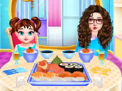 Baby Taylor Sushi Cooking — δωρεάν online παιχνίδι