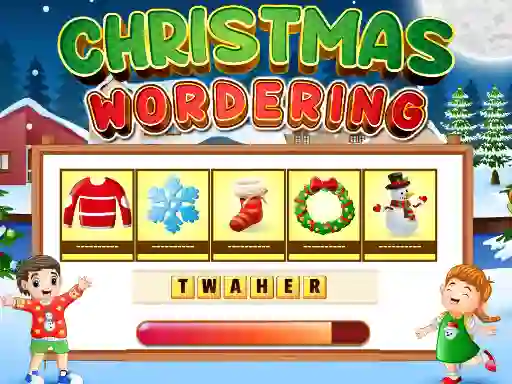Xmas wordering — δωρεάν online παιχνίδι