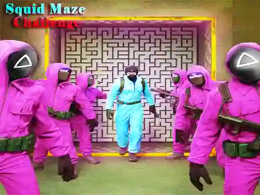 Squid Maze Challenge — δωρεάν online παιχνίδι