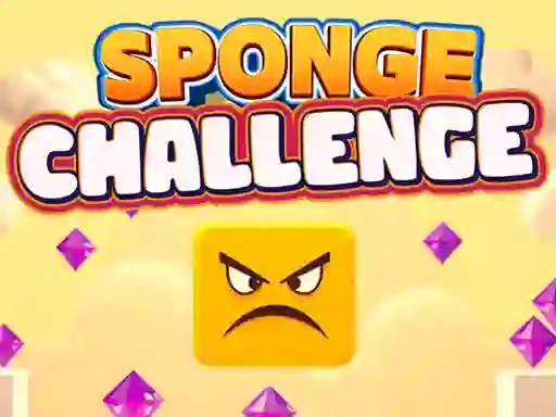 Sponge Challenge — δωρεάν online παιχνίδι