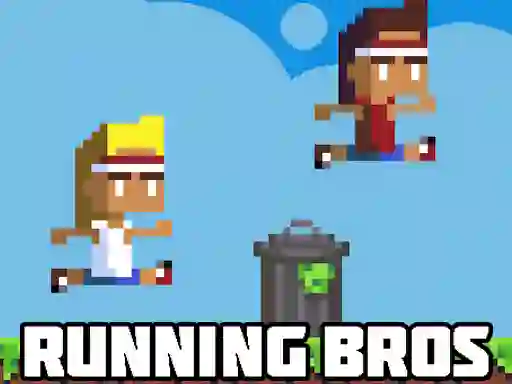 Retro Running Bros — δωρεάν online παιχνίδι