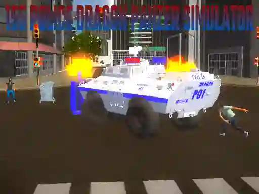 155 Police Dragon Panzer Simulator — δωρεάν online παιχνίδι