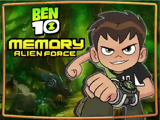 Ben 10 Memory Alien Force — δωρεάν online παιχνίδι