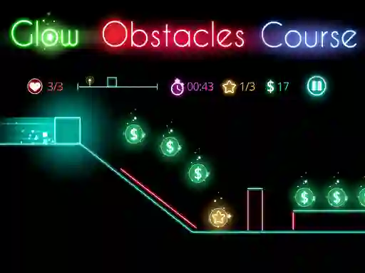Glow obstacle course — δωρεάν online παιχνίδι