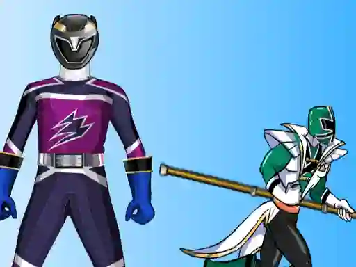 Power Rangers Dressup — δωρεάν online παιχνίδι