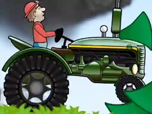 Tractor Driving Hill Climb 2D — δωρεάν online παιχνίδι