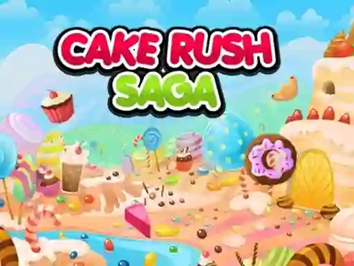 Cake Rush Saga — δωρεάν online παιχνίδι