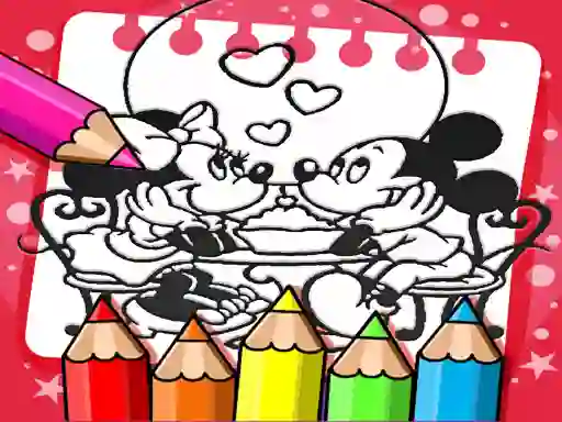Mickey Mouse Coloring Book — δωρεάν online παιχνίδι