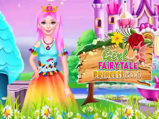 Girl Fairytale Princess Look — δωρεάν online παιχνίδι