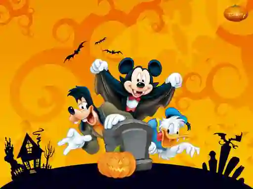 Disney Halloween Jigsaw Puzzle — δωρεάν online παιχνίδι