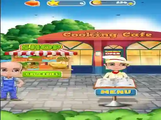 Cooking Cafe — δωρεάν online παιχνίδι