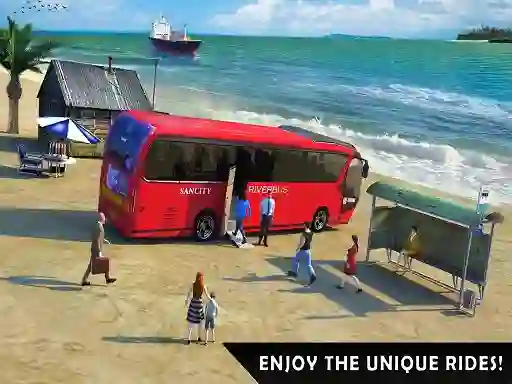 Floating water surface bus — δωρεάν online παιχνίδι